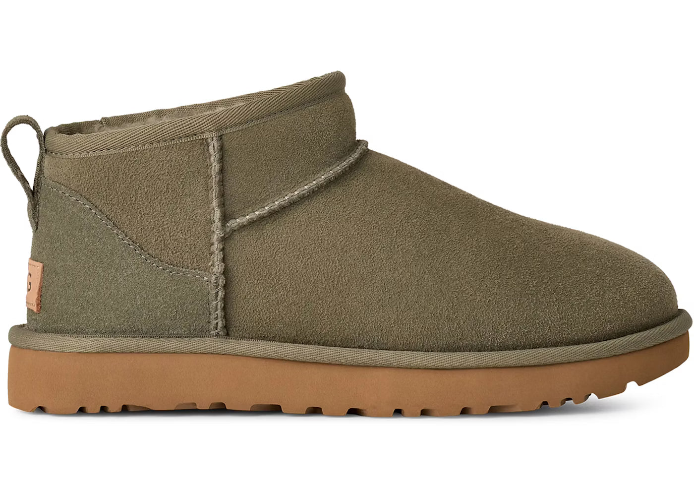 Ultra Micro Boot Moss Green Amphora Womens